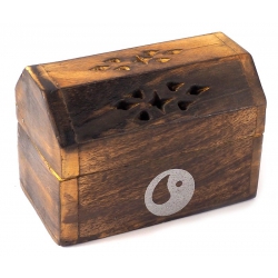 Cone incense burner with Yin Yang 2