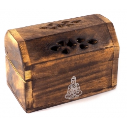 Kegel wierookbrander met Buddha 2