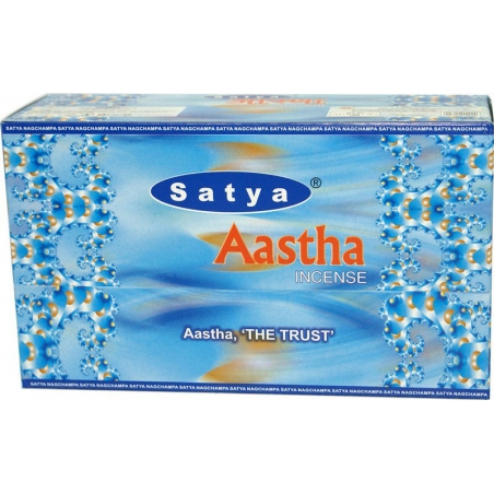 12 pakjes Aastha wierook (Satya)