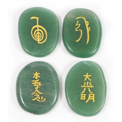 Reiki symbol stones Aventurine