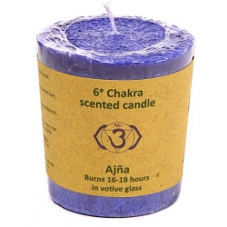 Scented candle 6th Chakra Ajna (wisdom)