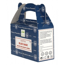 Blue Sage Backflow incense cone (Satya) 2