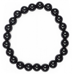 Onyx rundes Perlenarmband (8mm)