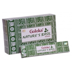 12 Packungen GOLOKA-Natur Basil (15 g)