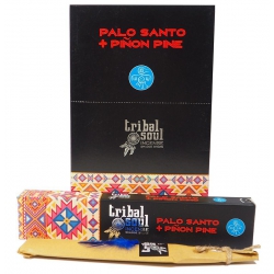 12 pakjes Palo Santo & Pinion Pine (Tribal Soul)