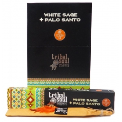 12 pakjes White Sage & Palo Santo (Tribal Soul)
