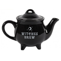 Heksenketel theepot Witches Brew (zwart)