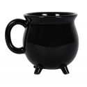 Witch's cauldron mug (black)
