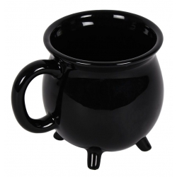 Heksenketel mok (zwart) 2