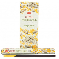 6 packs Copal White Sage incense (HEM)