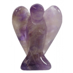 Amethyst gemstone angel 35mm