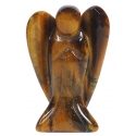 Tiger eye gemstone angel 35mm