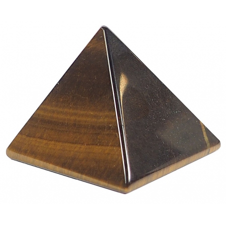 Tijgeroog piramide (4cm)