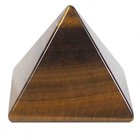 Tijgeroog piramide (4cm)