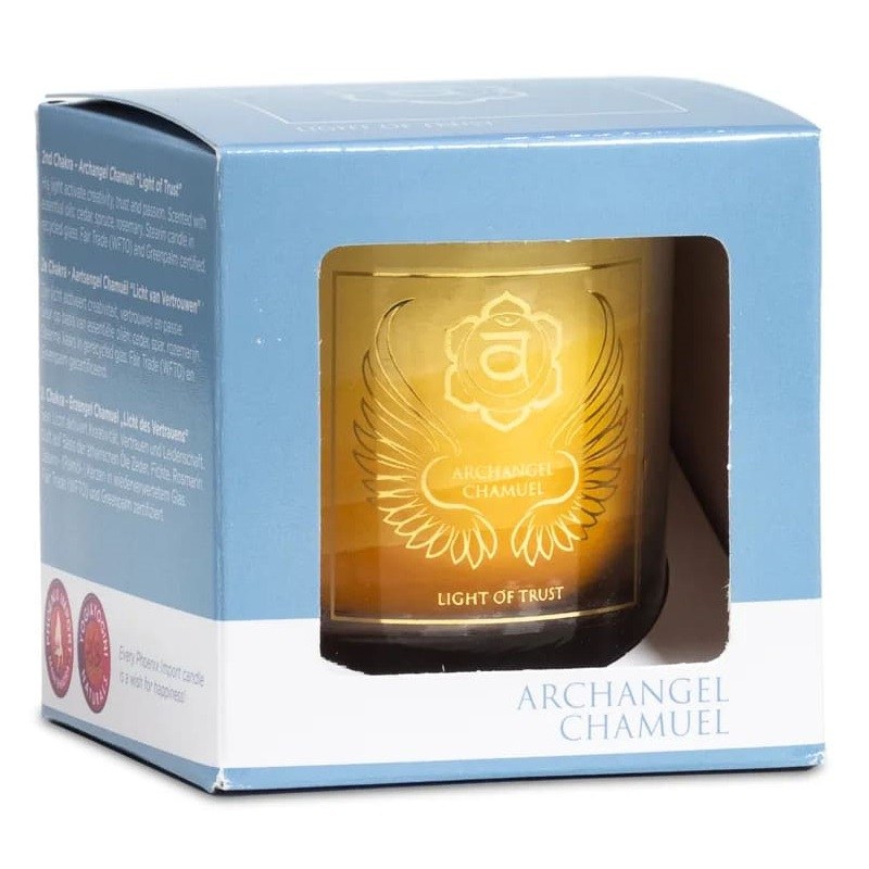 Aartsengel Chamuël chakra 2 geurkaars