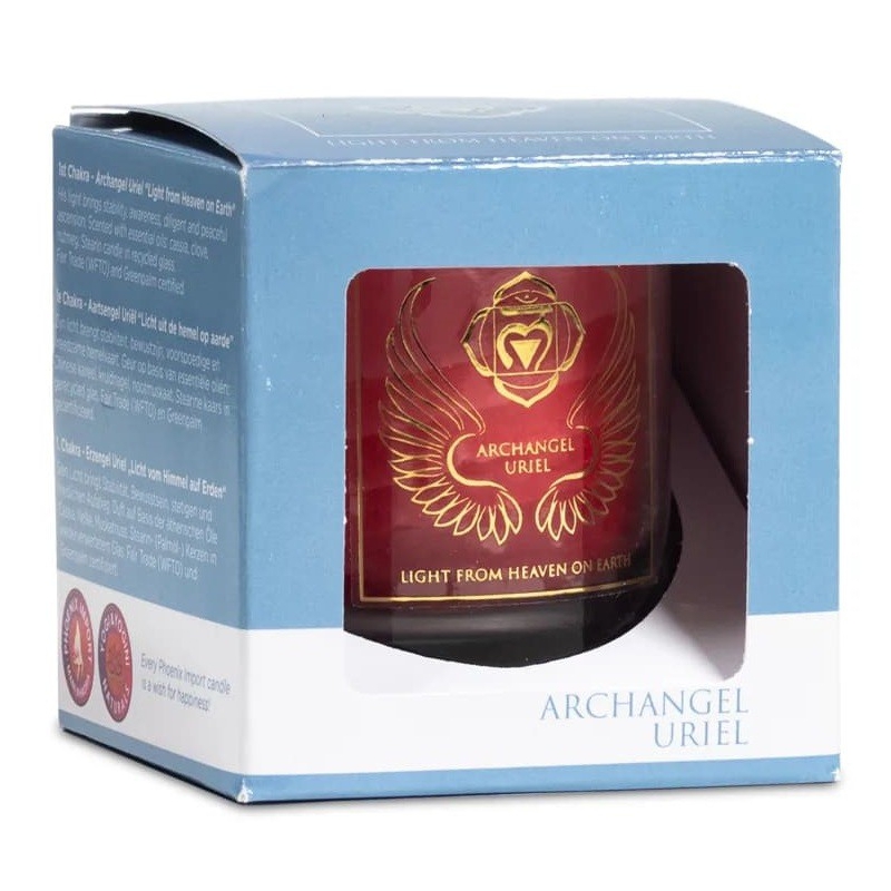 Archangel Uriel chakra 1 scented candle