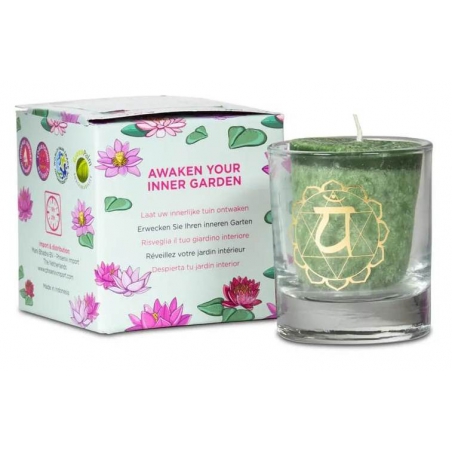 4th chakra Anahata scent candle
