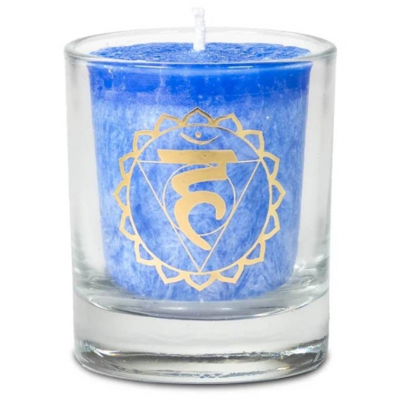 5th chakra Vishudda scent candle