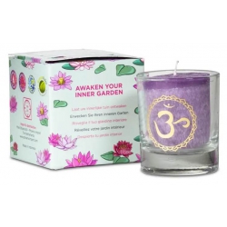 Votive scented candle 7th chakra in gift box 2