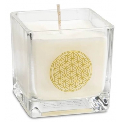 Scented candle flower of life (ecological)