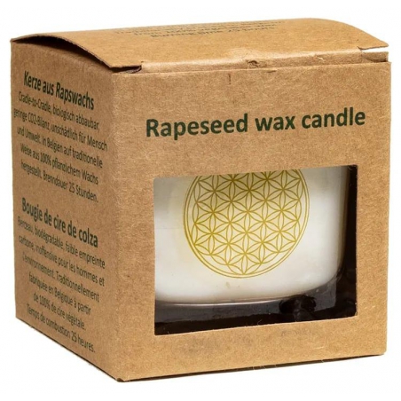 Flower of Life Scented candle ecological