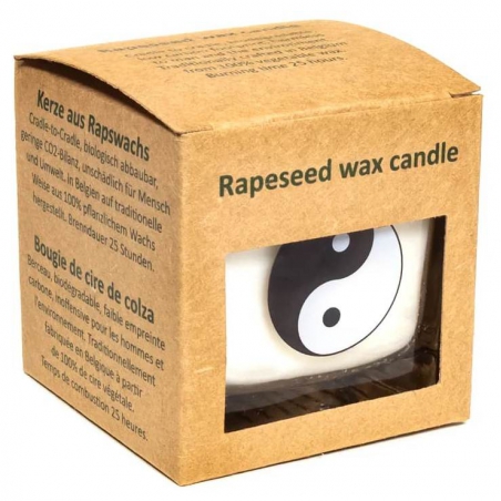 Yin Yang Scented candle ecological