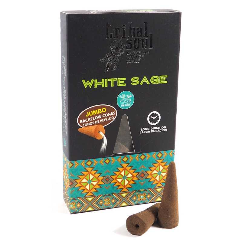 White Sage backflow kegelwierook - Tribal Soul