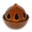Brûle-encens cône Céramique (marron)