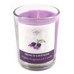 French lavender scented candle