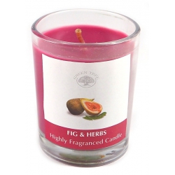 Fig & Herbs Votive Scented Candle