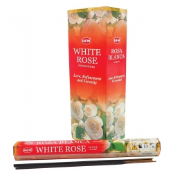 6 paquets Encens Rose blanche (HEM)