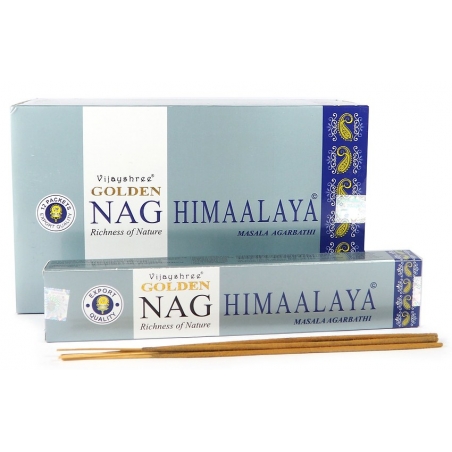 Golden Nag Himaalaya wierook (12 pakjes)