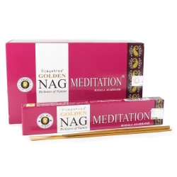 Golden Nag Meditation wierook (12 pakjes)