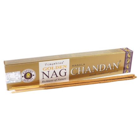 Golden Nag Chandan Sandalwood incense