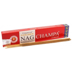 Golden Nag Champa wierook 15gr (Vijayshree)