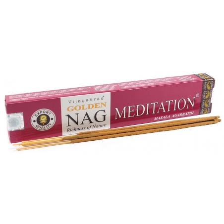 Golden Nag Meditation incense