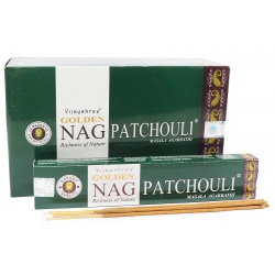 Golden Nag Patchouli Weihrauch (12 Packungen)