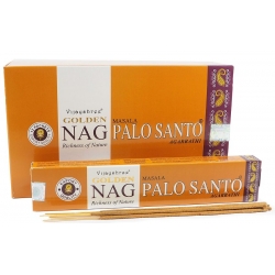 Golden Nag Palo Santo incense (12 packs)