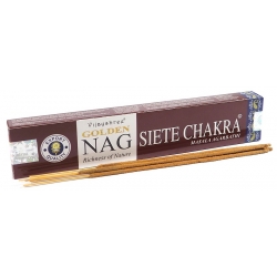 Golden Nag Seven Chakra incense