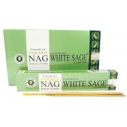 Encens Golden Nag White Sage (12 paquets)