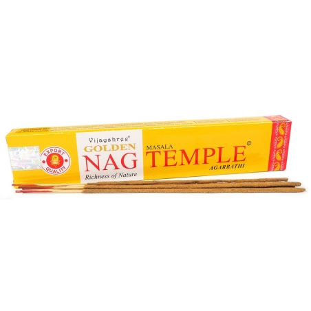 Golden Nag Temple incense 15gr (Vijayshree)
