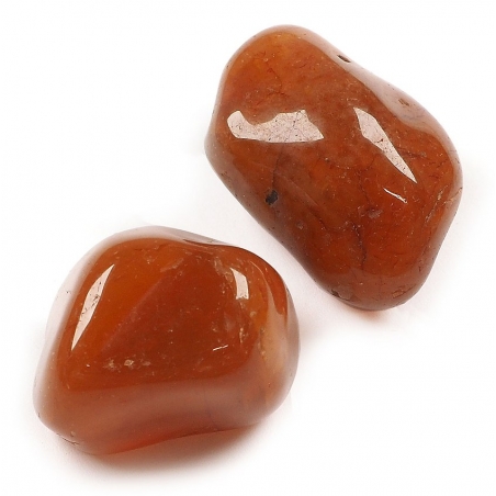 Pierre roulée cornaline 25-40mm