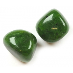 Nephrite Jade tumbled stone 25-40mm
