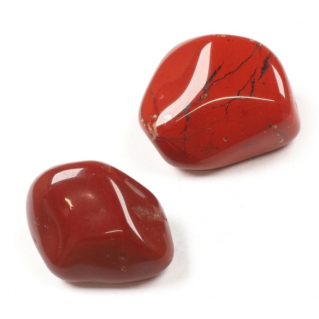 Roter Jaspis trommelstein 15-20mm