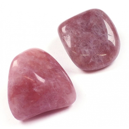 Strawberry quartz tumbled stone 15-20mm