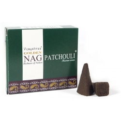 Golden Nag Patchouli incense cones
