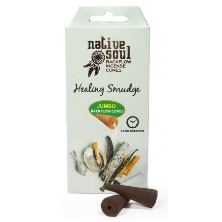Native Soul Healing Smudge backflow incense cones