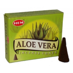 Encens à l'Aloe Vera cône (HEM) 