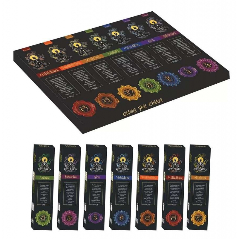 Goloka 7 Chakra collection wierook
