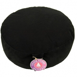 Meditation cushion-solid black